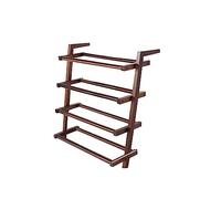 HXZJUIKL Scarpiera in legno massello nordico con ripiani per scarpe a più livelli da pavimento organizer per scarpe per ingresso e camera da letto (69,1 cm L x 24,1 cm P x 12,7 cm A) (12 49 cm L x 9,5