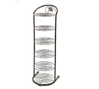 HXZJUIKL Semplice scarpiera verticale multistrato in metallo, scaffale per la casa con ante in ferro battuto per armadio, soggiorno, ingresso (28,9 cm di larghezza x 28,2 cm di larghezza x 10,3 cm di