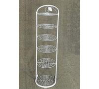HXZJUIKL Semplice scarpiera verticale multistrato in metallo, scaffale per la casa con ante in ferro battuto per armadio, soggiorno, ingresso (28,9 cm di larghezza x 28,2 cm di larghezza x 10,3 cm di