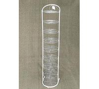 HXZJUIKL Semplice scarpiera verticale multistrato in metallo, scaffale per la casa con ante in ferro battuto per armadio, soggiorno, ingresso (28,9 cm di larghezza x 28,2 cm di larghezza x 10,3 cm di
