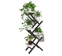 HXZJUIKL Supporto per Piante, Scaffale per Piante, Tavolo per Piante, Vaso per Piante in Metallo per Esterni, Supporto per Piante Classico per Interni, Supporto per Fior(D-100 * 40 * 25Cm)