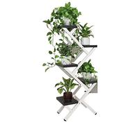 HXZJUIKL Supporto per Piante, Scaffale per Piante, Tavolo per Piante, Vaso per Piante in Metallo per Esterni, Supporto per Piante Classico per Interni, Supporto per Fior(E-100 * 40 * 25Cm)