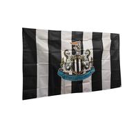 Hy-Pro Bandiera con stemma del Newcastle United F.C., con licenza ufficiale, 1,5 x 0,9 m, NUFC, Newcastle F.C., Newcastle United Merchandise, regalo Newcastle United