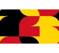 Hy-Pro Bandiera della Germania, 1,5 x 0,9 m