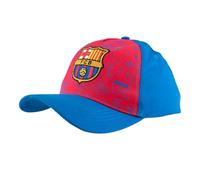 Hy-PRO Berretto da Baseball e Cappello da Baseball Barcelona con Licenza Ufficiale - Cappelli Sportivi di Alta qualità con Cinturino Regolabile, Accessori Sportivi - Elegante Berretto da Calcio Rosso