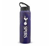 Hy-Pro Borraccia in alluminio con licenza ufficiale Tottenham Hotspur F.C., 750 ml, con cannuccia pieghevole integrata, a prova di perdite, leggera, ottima idea regalo per il calcio