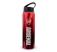 Hy-Pro Arsenal 750ml UV Aluminium, Bottiglia Gioventù Unisex, Rosso, 750 ml