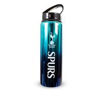 Hy-Pro Borraccia UV in alluminio con licenza ufficiale Tottenham F.C, 750 ml, cannuccia pieghevole integrata, finitura neocromatica, a prova di perdite, leggera, senza BPA, speroni, blu