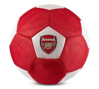 Hy-Pro Calcio con licenza ufficiale Arsenal - Palla gigante in rete da 14 pollici per calcio e giochi multisport interni ed esterni - Palla morbida e salto con logo e colori della squadra
