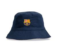 Hy-PRO Cappello alla Pescatora Reversibile con Licenza Ufficiale Barcellona, Cappello alla Pescatora da Uomo con Stemma della Squadra, Comodo 60 cm, vestibilità Unisex, Elegante Copricapo Casual, Blu