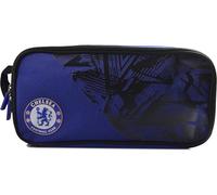 Hy-Pro Chelsea FC - Borsa ufficiale per scarpe da calcio, colore: blu e nero, con logo della squadra, chiusura a zip
