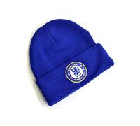 Hy-Pro Chelsea FC - Cappello con Stemma a Maglia, Taglia Unica, Colore: Blu Reale
