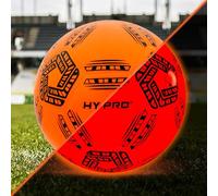 Hy-Pro Luce a LED da calcio, misura 5, giocattolo con luci attivate e pompa, palla luminosa con spegnimento automatico e presa migliorata per giochi notturni
