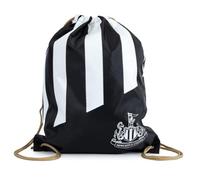 Hy-Pro Newcastle Gym Sack-Stripe, Sacca da Palestra Unisex-Adulto, Nero e Bianco, Taglia Unica