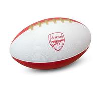 Hy-Pro Pallone da calcio americano con licenza ufficiale Arsenal F.C., pistoleri, schiuma, morbido, gioco al chiuso e all'aperto, adulti, bambini, giovani