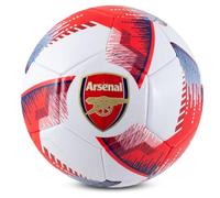 Hy-Pro Pallone da calcio con licenza ufficiale Arsenal F.C., taglia 5, design Blitz, articolo Arsenal, allenamento, partita, collezione per bambini e adulti