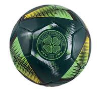 Hy-Pro Pallone da calcio con licenza ufficiale Celtic F.C., taglia 3, design a spirale, prodotto celtico, allenamento, collezione per bambini e adulti