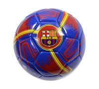 Hy-Pro Pallone da calcio con licenza ufficiale FC Barcelona, taglia 1, design a turbina, prodotto Barca, allenamento, partita, collezione per bambini e adulti
