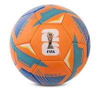 Hy-Pro Pallone da calcio Reflex FWC26 con licenza ufficiale, misura 5, palla da allenamento con trofeo e grafica delle Nazioni ospitanti, regalo per ragazzi, design Coppa del Mondo FIFA 2026