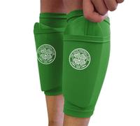 Hy-Pro Parastinchi con manica a calzino, con licenza ufficiale Celtic F.C., traspirante, leggero, durevole, equipaggiamento protettivo, merchandise, The Bhoys, ottima idea regalo per calcio
