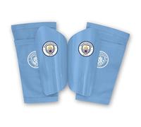 Hy-Pro Parastinchi con manica a calzino, con licenza ufficiale Manchester City F.C., traspirante, leggero, durevole, equipaggiamento protettivo, merchandise, ottima idea regalo per calcio