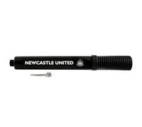 Hy-Pro Pompa di gonfiaggio portatile con licenza ufficiale Newcastle United, grande, a doppia azione, adatta anche per rugby, basket, netball, leggera con ago, per tutti i palloni sportivi