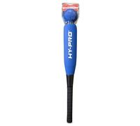 Hy-Pro Set di racchette da baseball in schiuma - Blu, Soft Touch e palla, ideali per bambini, impugnatura antiscivolo, racchetta in schiuma da 24 pollici, palla in schiuma, Soft Toy, gioco all'aperto