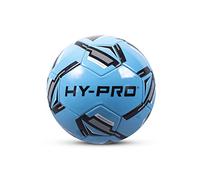 Hy-Pro Turbina Calcio - Taglia 5, Calcio in PVC per una migliore aderenza, ideale per giochi di allenamento e competizioni in tutte le condizioni atmosferiche, Reflex Blue