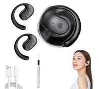 Hy-T26 Pro Language Translator, New Hy T26 Pro Headphones Translator, Two-Way Translator, Supports Over 75 Different Languages, Equipped With Ai App, Hifi Level Stereo Sound (Black)