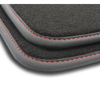 HY31-2 Set Tappetini Velluto Premium Opaco Rosso per Hyundai Tucson IV dal 2020