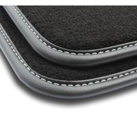 HY31-2 Set Tappetini Velluto Premium Pelle Bianca per Hyundai Tucson IV dal 2020