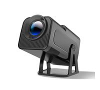 HY320 NTV Smart Proiettore con risoluzione nativa 1080P, Various Ufficiale TV Apps, 320 ANSI 12000 Lumens 5G WiFi, correzione trapezoidale auto e assistente vocale, ideale per home