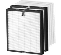 HY4866 - Filtro di ricambio per purificatore d'aria MORENTO HY4866 HY4866-WF 3 in 1 H13, filtro HEPA ad alta efficienza carbone attivo e prefiltro (2 filtri + 4 prefiltri in cotone)