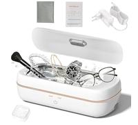 HyAdierTech Pulitore ad Ultrasuoni, 48kHz Lavatrice Ultrasuoni Professionale con 2 Modalità,Pulitore ad Ultrasuoni per Gioielli per Metalliper Pulizia Gioielli,Occhiali,Orologi,Collane,350ml