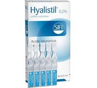 Hyalistil 0,2% Collirio Soluzione Oftalmica 20 Contenitori Monodose da 0,25 ml