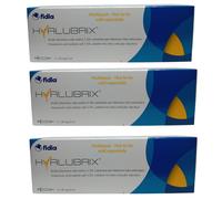HYALUBRIX 30 mg/2 ml FIDIA - Set 3 Siringhe preriempite con acido ialuronico