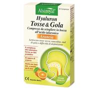 Hyaluron Tosse & Gola Arancia, Integratore per Tosse Secca, 30 Compresse