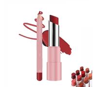 Hyaluronic Acid Lip Lifter Balm, 2 in 1 Set Lip Liner, Hydrating Gloss Balm with Hyaluronic Acid (#04)