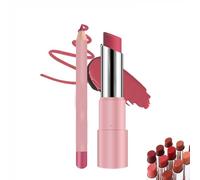 Hyaluronic Acid Lip Lifter Balm, 2 in 1 Set Lip Liner, Hydrating Gloss Balm with Hyaluronic Acid (#05)