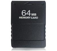 Hyamass Scheda di memoria PS2 da 64 MB con funzione FMCB, capacità di memorizzare giochi o creare schede di programma di avvio del disco rigido, come FMCB Free McBoot v1.953/v1.966 e altri programmi