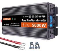 Hyanrong Inverter A Onda Sinusoidale Pura da 3000W 4000W 5000W 6000W per Auto da CC 12V 24V 48V 60V 72 V A CA 110V 120V/220V - 240V, Adatto per Abitazioni, Auto E Camper(5000W,48V to 220V)