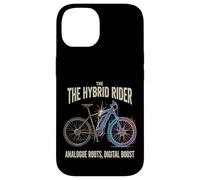 Hybrid Rider Analogue Roots Digital Boost E-Bike Acustica Custodia per iPhone 14