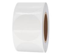 Hybsk - Etichette adesive trasparenti rotonde da 2,5 cm, 1.000 per rotolo (1 rotolo) 1.5 inch Round