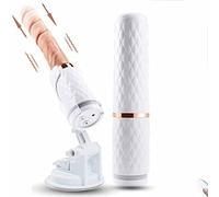 HYBSZ M-assaggiatore Macchina Telescopica Sěx Macchina Automatica per La Didlo M-asturbazione Femminile, modalità Multiple E Livelli di Spinta,Ricaricabile, Gåý/A/21.5cm