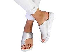 HYBSz Sandali ortopedici per correzione dell'osso dell'alluce per Le Donne con Supporto ad Arco Comodi Sandali da Viaggio Estivi per Spiaggia Aperta con Punta Aperta per Alluce valgo