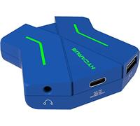 HYCARUS Adattatore per tastiera e mouse per Xbox One/Nintendo Switch/PS4/PS3, con luce LED traspirante, perfetto per giochi FPS, TPS e RTS