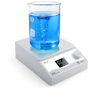 HYCC Digital agitatore magnetico da laboratorio agitatore magnetico con funzione di temporizzazione (display LCD tipo agitazione)