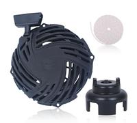Hyceker 593959 591139 - Kit di avviamento a strappo per Briggs Stratton 300E 450E 500E 550E Troy Bilt TB110 TB115 TB200 Yard Machine 125cc 140cc Parti del tosaerba, 590588 595355 Kit artiglio tazza