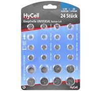 HyCell 1516-0003 Kit batterie a bottone A seconda 2x AG 1, AG 3, AG 4, AG 5, AG