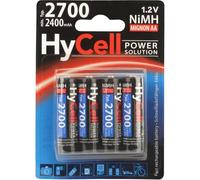 HyCell 5030682 HR06 2700 Batteria ricaricabile Stilo (AA) NiMH 2400 mAh 1.2 V 4
